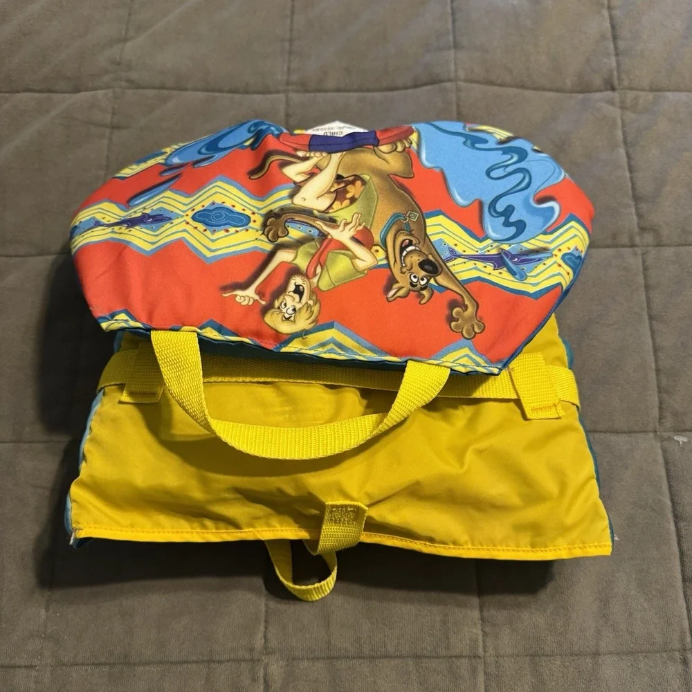 Vintage Scooby‎ Doo Life Vest Children's Life Jacket Hanna-Barbera 30-50 Lbs